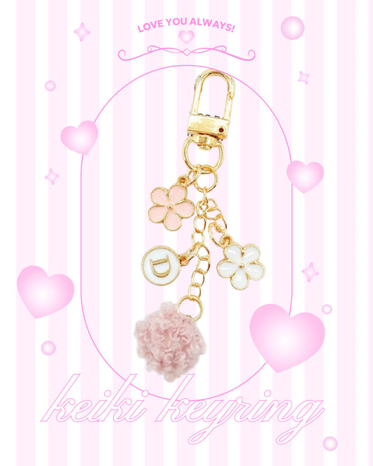 KEiKI Sakura Pendant Keyring