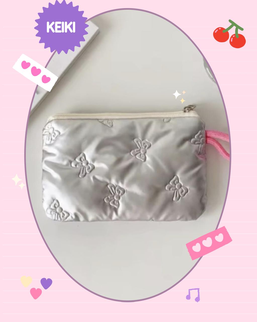 Ribbon aurora pouch