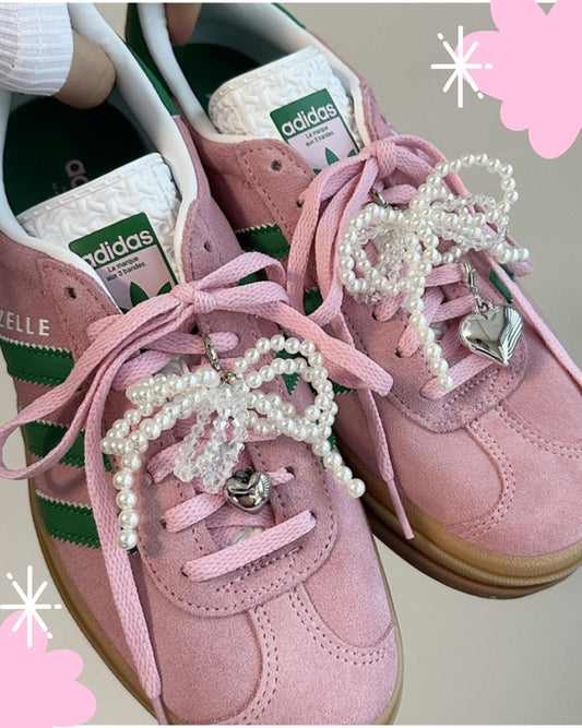  KEiKI Double Ribbon Sneaker Charm