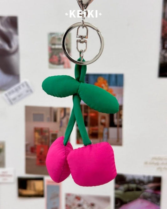 KEiKI Cherry Padding Keyring