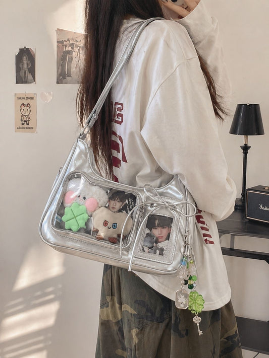 KEiKI Clean Pocket Shoulder Bag