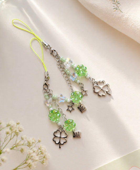 Green good luck charm