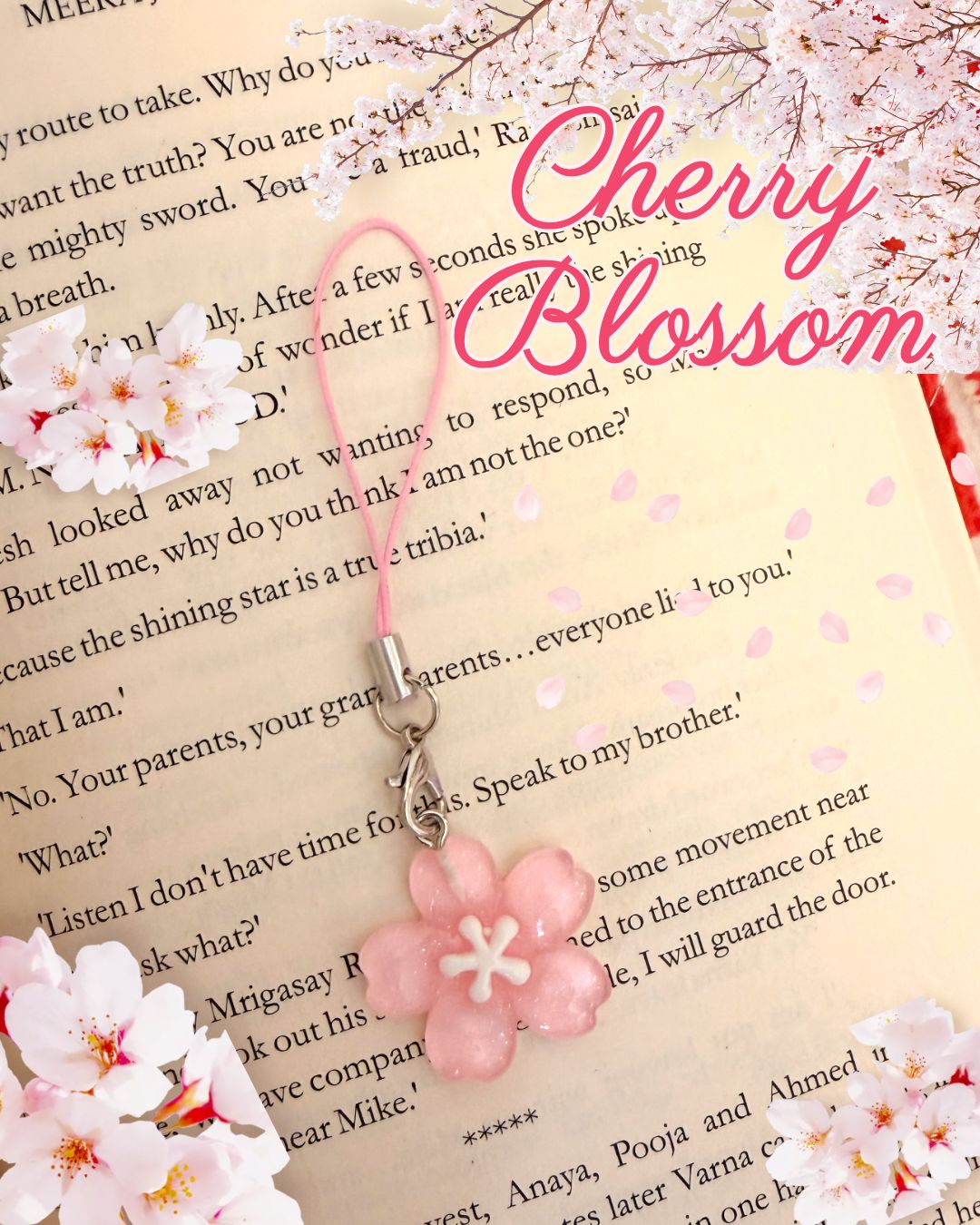 Sakura blossom charm