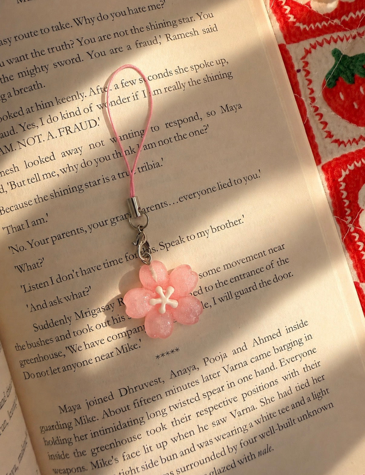 Sakura blossom charm