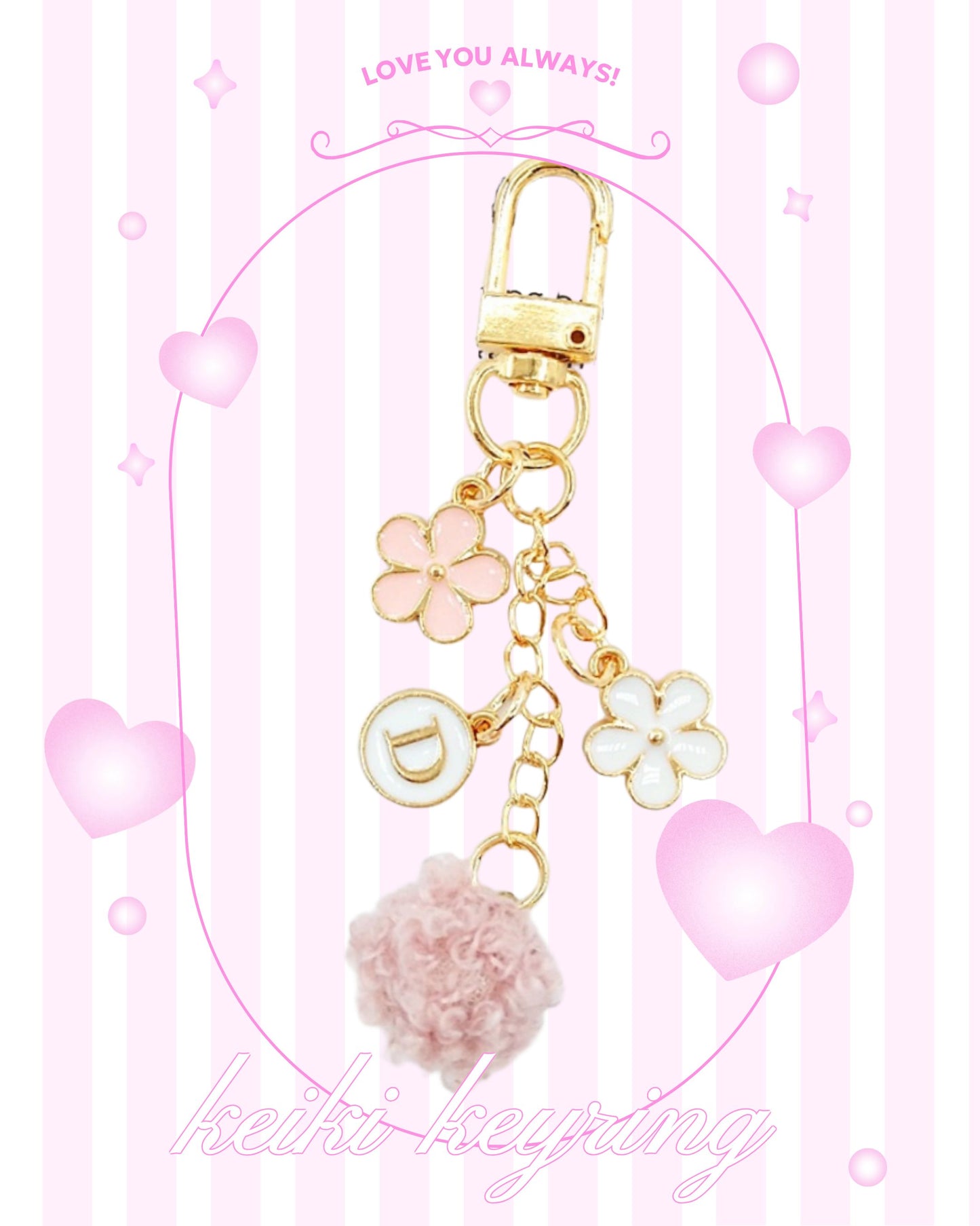 KEiKI Sakura Pendant Keyring