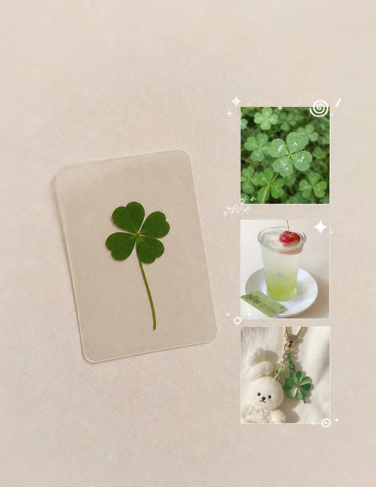 KEiKI Lucky Clover Card