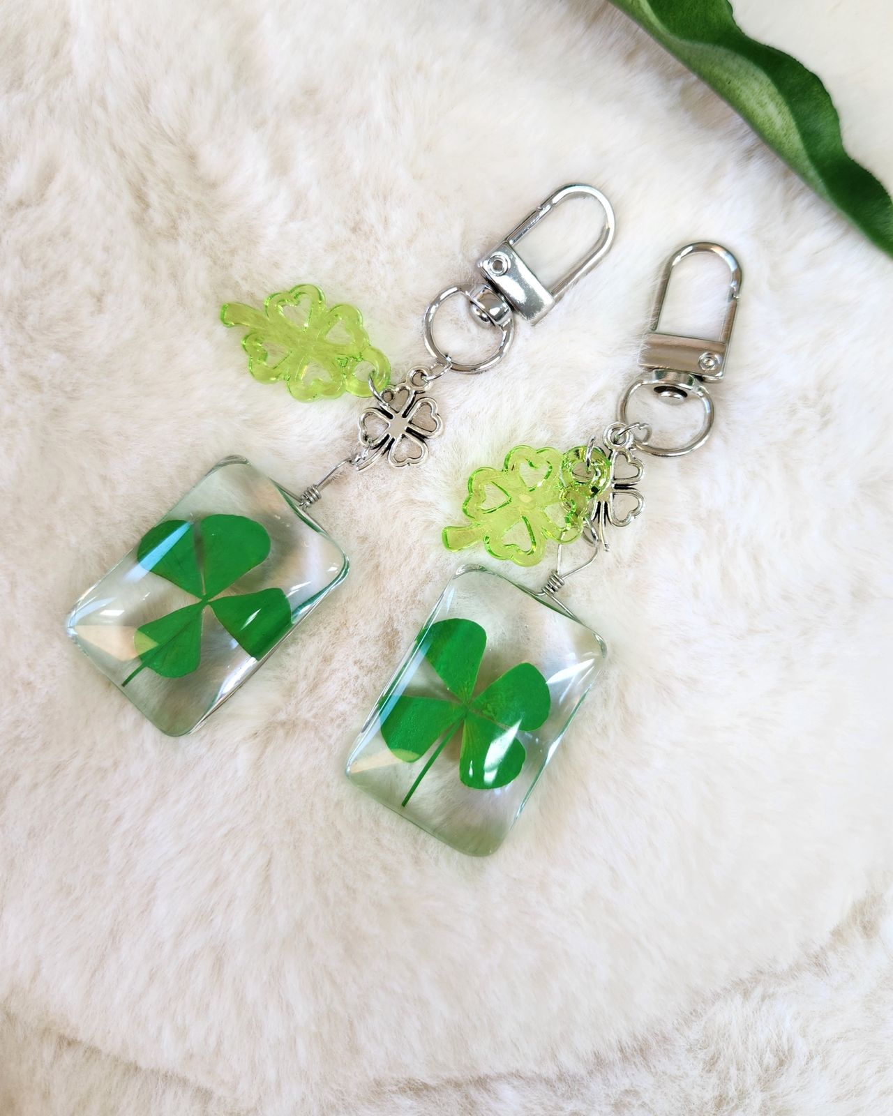 KEiKI Lucky Clover Keyring