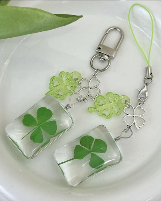 KEiKI Lucky Clover Keyring