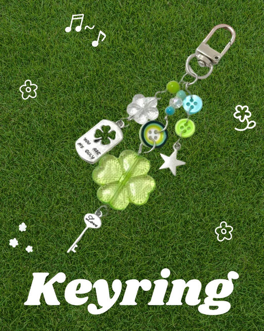 KEiKI Lucky Clover Keyring