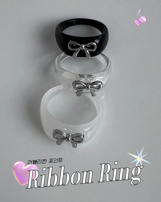 KEiKI Ribbon Resin Ring