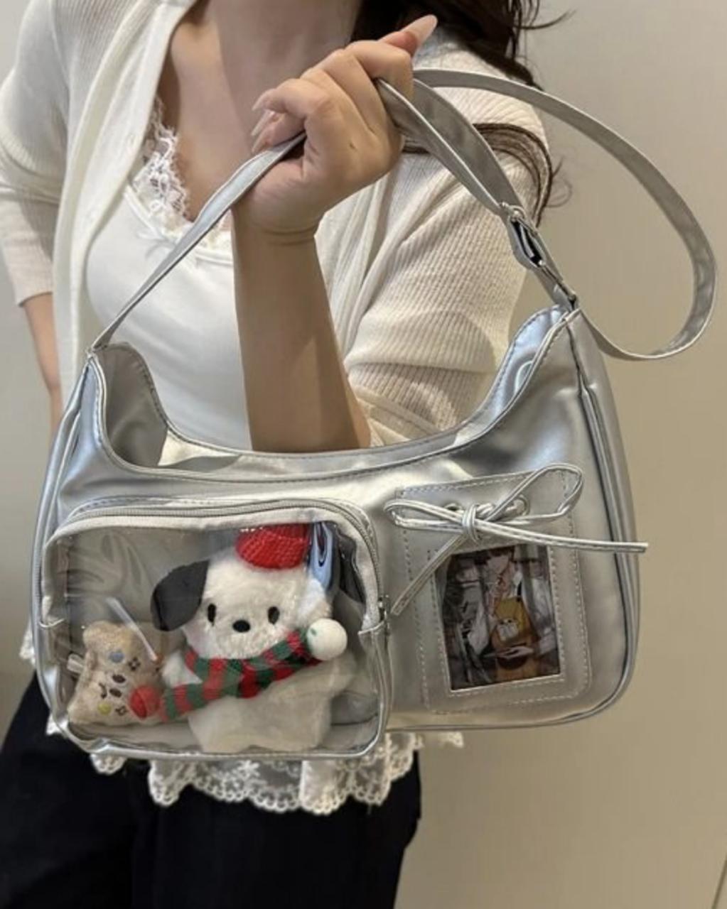 KEiKI Clean Pocket Shoulder Bag