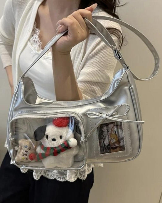 KEiKI Clean Pocket Shoulder Bag