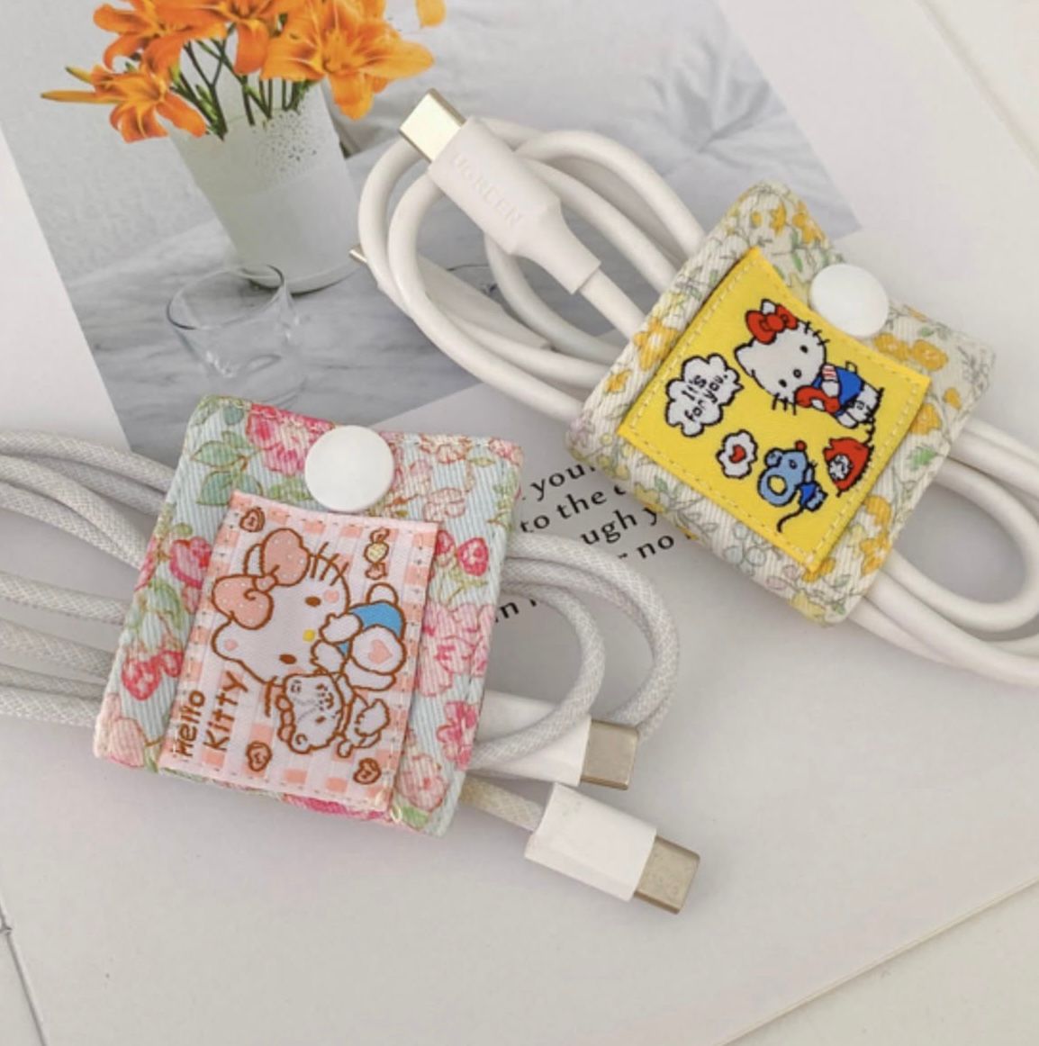 KEiKI Hello Kitty Cable Holder