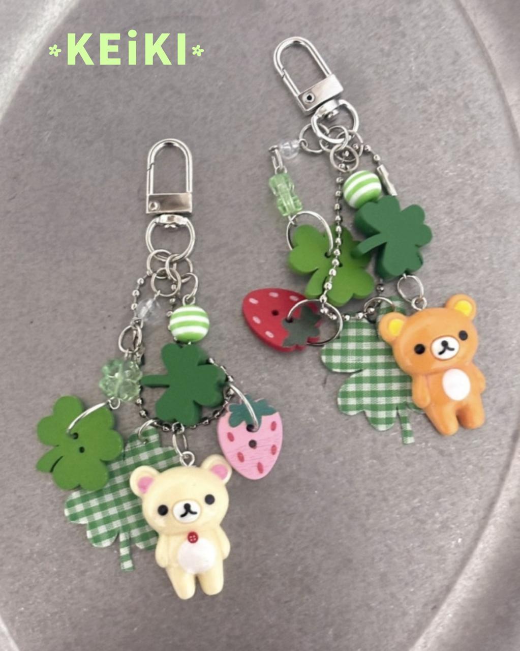 KEiKI Clover Rilakkuma Keyring