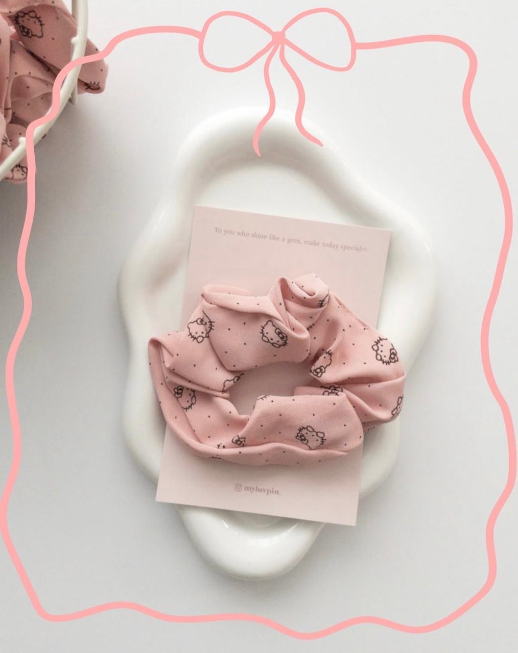 Hello Kitty Pastel Scrunchie