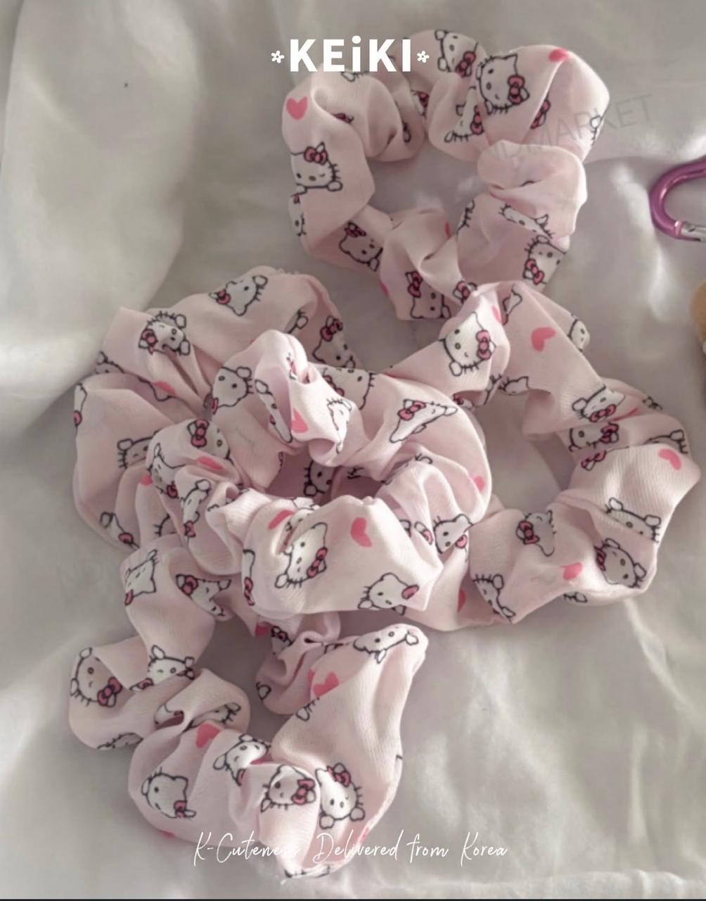 Hello Kitty Pastel Scrunchie