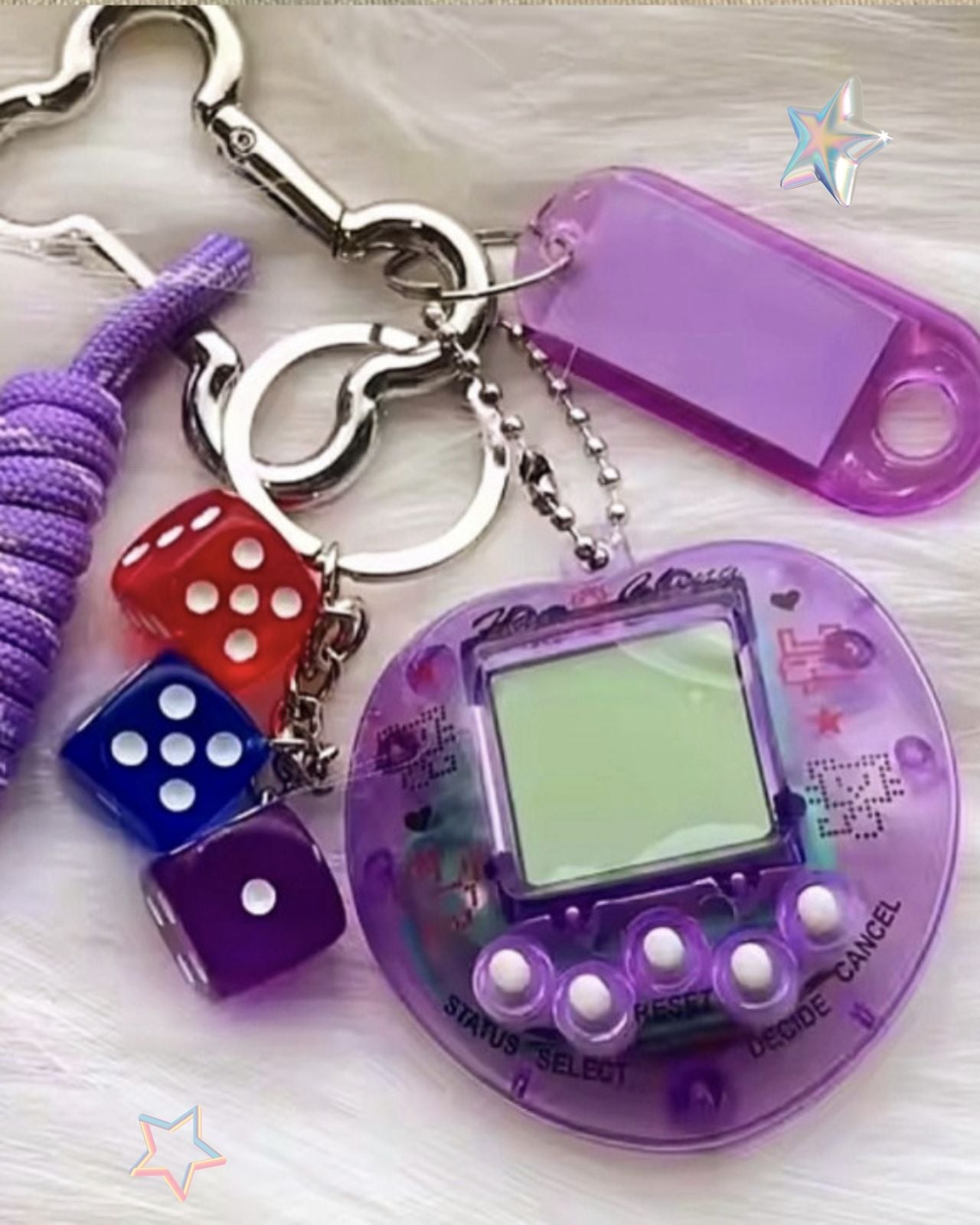 KEiKI Tamagotchi Game Keyring